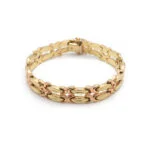 Breites Bicolor Armband