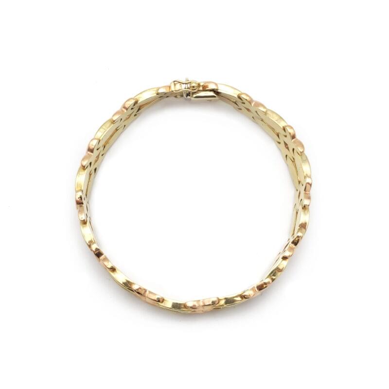 Breites Bicolor Armband 4 Breites Bicolor Armband