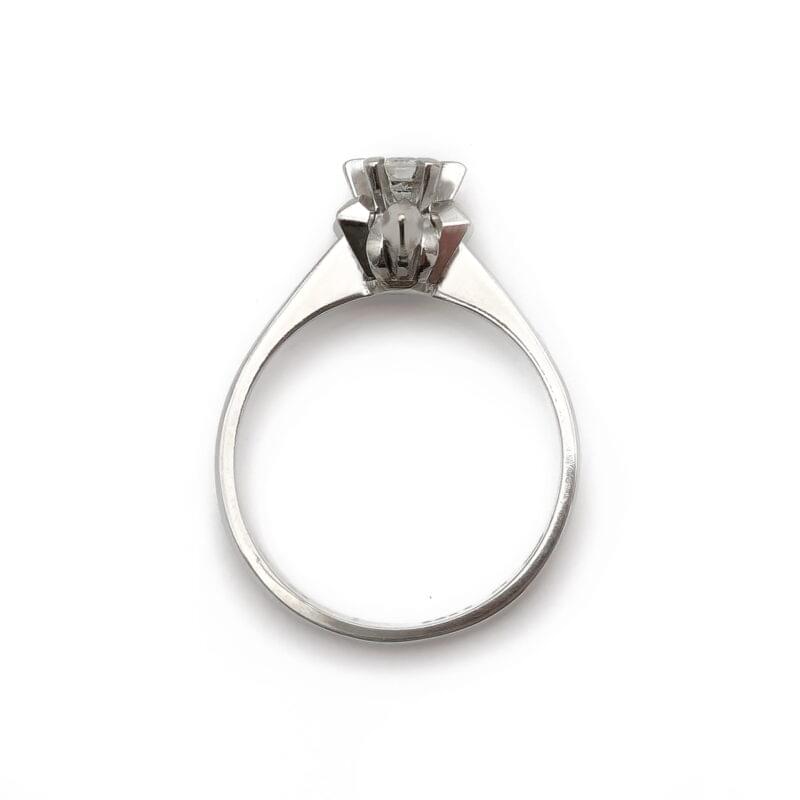 Retro Solitär Ring 5 Retro Solitär Ring