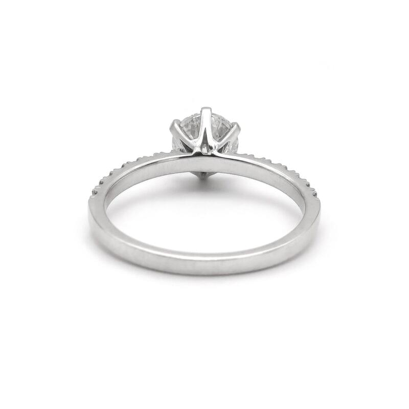 Pavee Diamantring 1,22 Karat 4 Pavee Diamantring 1,22 Karat