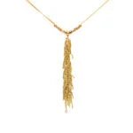 Orlandini Y Halskette aus 750er Gold