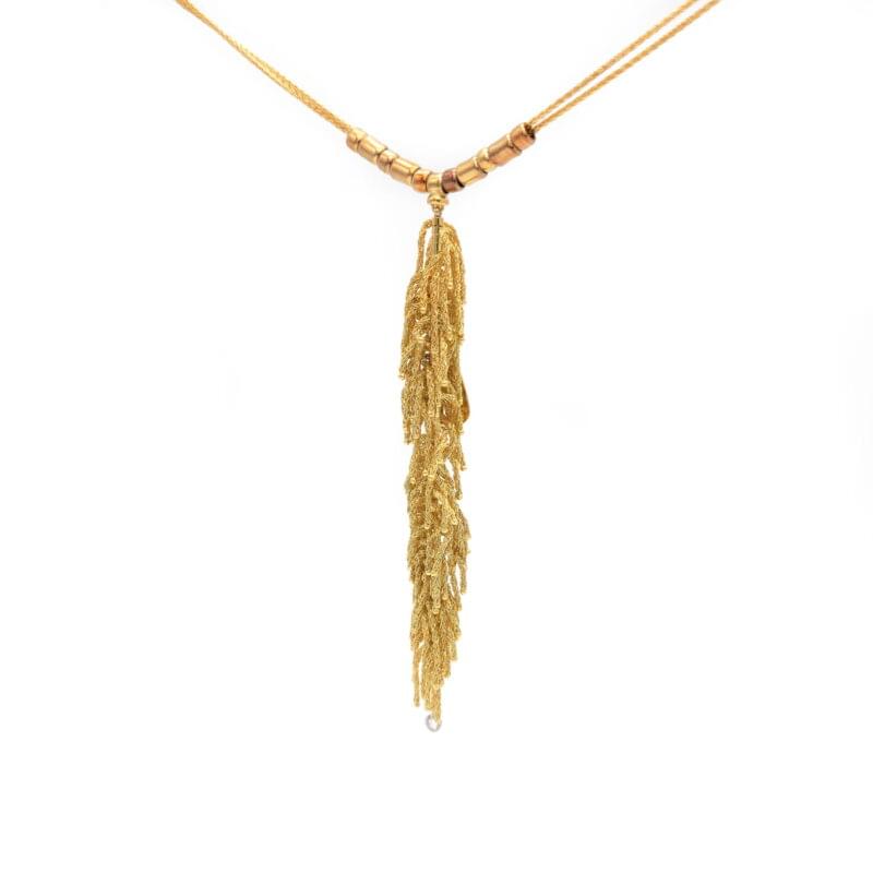 Orlandini Y Halskette aus 750er Gold