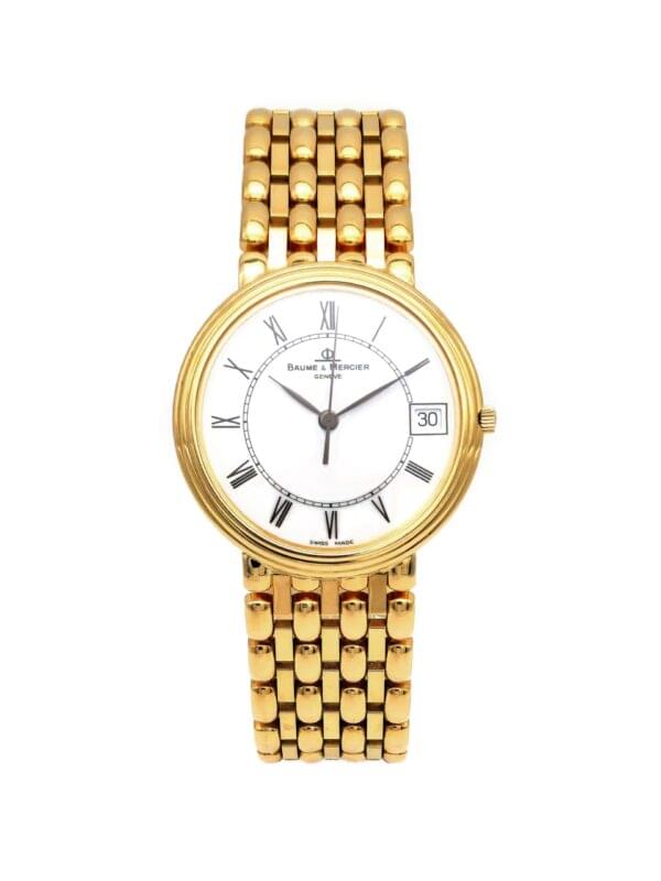 Baume & Mercier Unisex Uhr Gelbgold