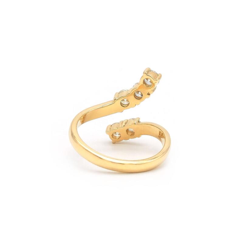 Memoire Ring Gelbgold 1 Karat 4 Memoire Ring Gelbgold 1 Karat