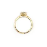 Romantischer Diamantring