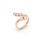 Memoire Ring Rotgold 1 Karat