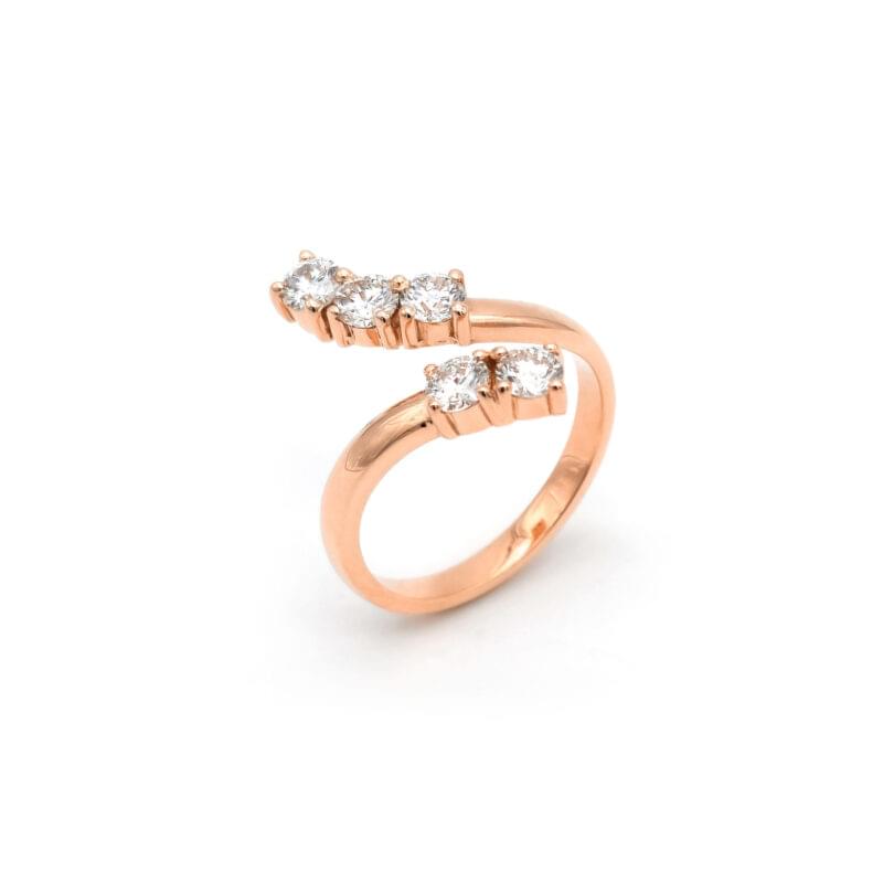Memoire Ring Rotgold 1 Karat 1 Memoire Ring Rotgold 1 Karat