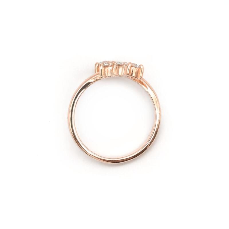 Memoire Ring Rotgold 1 Karat 5 Memoire Ring Rotgold 1 Karat