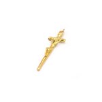 Kreuz Anhänger Gelbgold