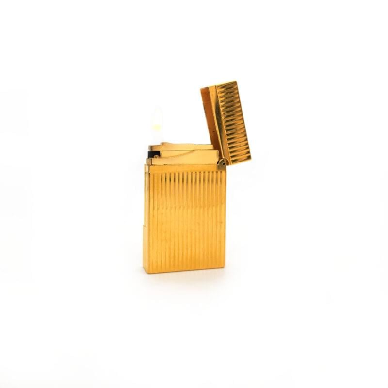 S.T. Dupont Feuerzeug Ligne 2 vergoldet