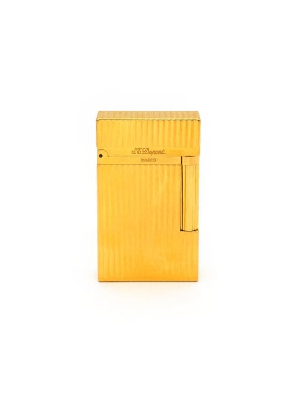 S.T. Dupont Feuerzeug Ligne 2 vergoldet
