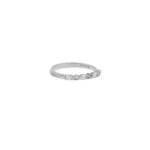 Memoire Ring Weissgold 0,21 Karat