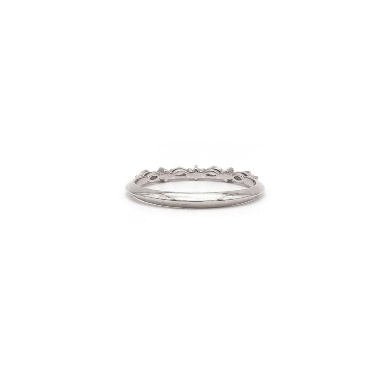 Memoire Ring Weissgold 0,21 Karat 4 Memoire Ring Weissgold 0,21 Karat