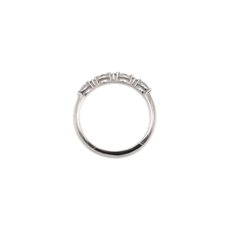 Memoire Ring Weissgold 0,21 Karat 5 Memoire Ring Weissgold 0,21 Karat