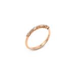 Memoire Ring Rosegold 0,21 Karat