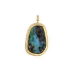Einzigartiger Boulder Opal Anhänger