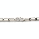 Tonnenglieder Kette aus Silber