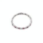 Diamant Armband von Giorgio Visconti mit Rubin