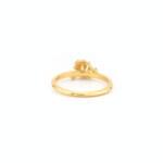 Romantischer Diamantring 0,75 Karat Gelbgold HRD