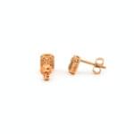 Baguette Diamant Ohrringe 0,22 Karat Rosegold