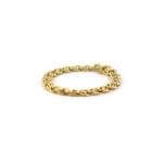 Massives Garibaldi Armband aus 585er Gelbgold