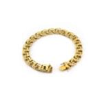 Massives Garibaldi Armband aus 585er Gelbgold