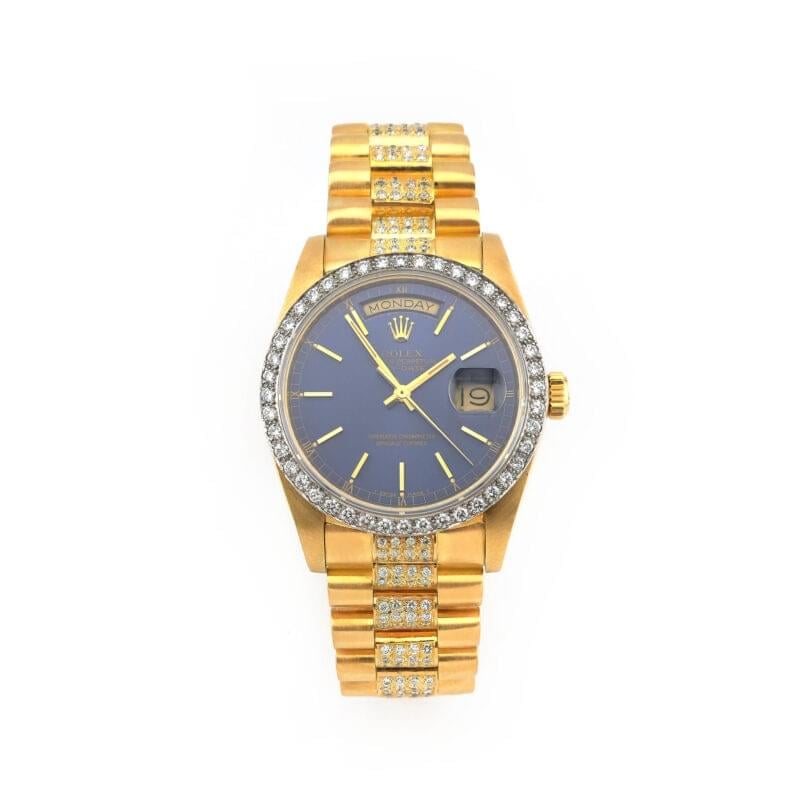 ROLEX Day-Date Diamant 36 mm 750er Gold Ref. 18038
