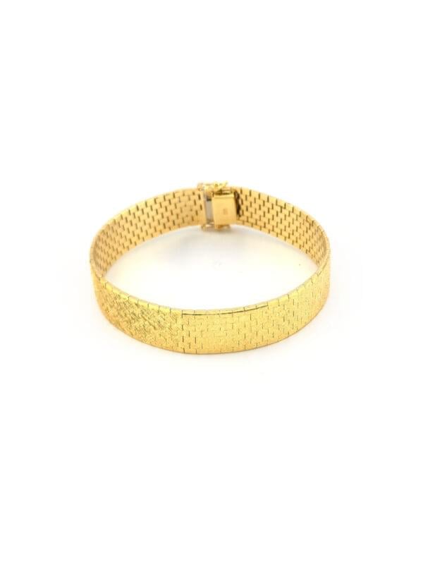 Breites Fantasy Gliederarmband 585er