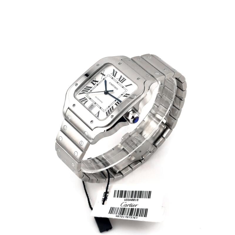 CARTIER Santos Grosses Modell WSSA0018 Full Set 2 CARTIER Santos Grosses Modell WSSA0018 Full Set