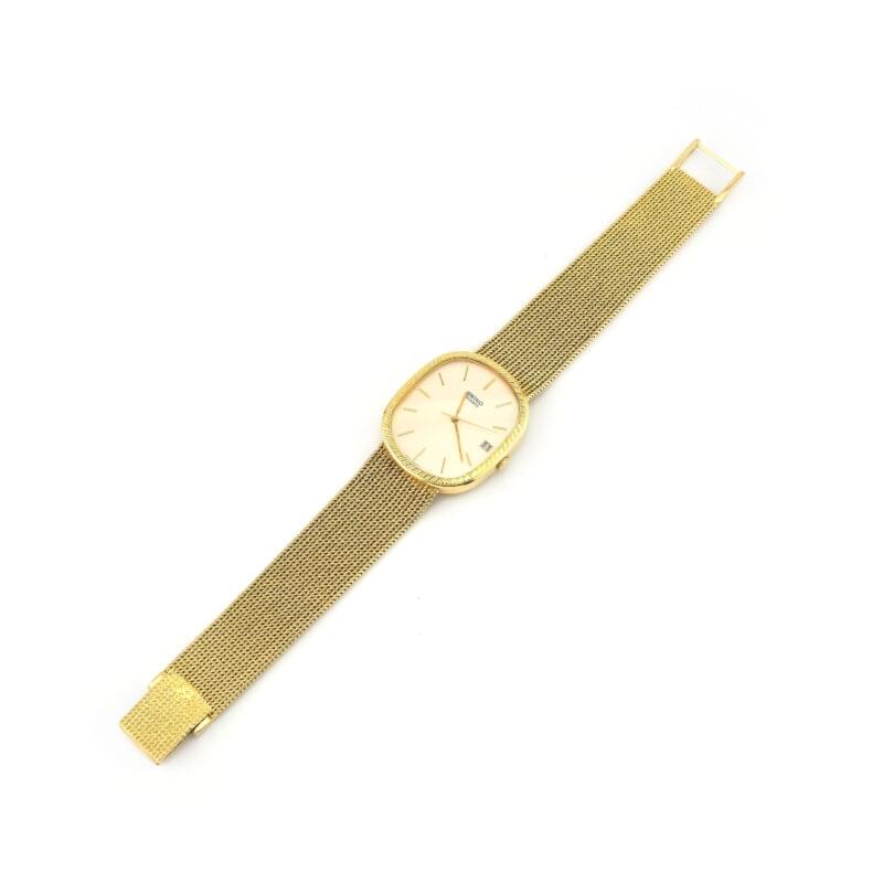 Seltene Grand SEIKO Armbanduhr aus 585er Gelbgold 5 Seltene Grand SEIKO Armbanduhr aus 585er Gelbgold