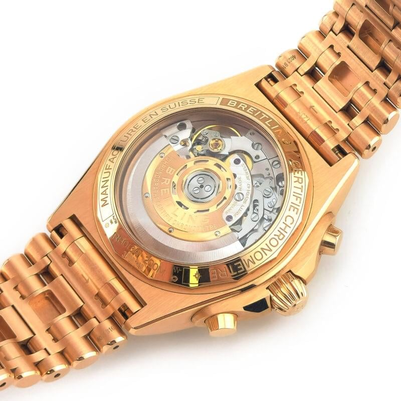 Home Juwelier Göze 3 Breitling Chronomat B01 42 RB0134 750er Gold