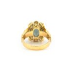 Vintage Turmalin Ring 585er Gelbgold