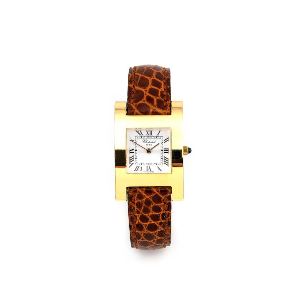 Chopard Tank Classic 750er Gold 12/7405 inkl. Box