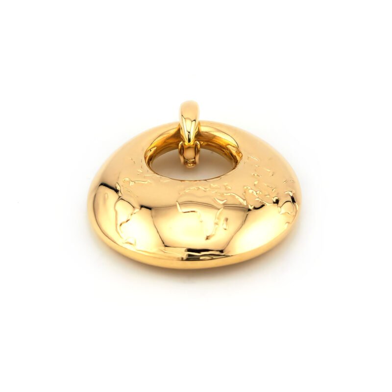 WEMPE Welt- Anhänger BY KIM Classic 750er Gelbgold