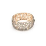 Luxuriöser Diamantreif aus 585er Weiss-/Rosegold