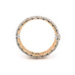 Luxuriöser Diamantreif aus 585er Weiss-/Rosegold