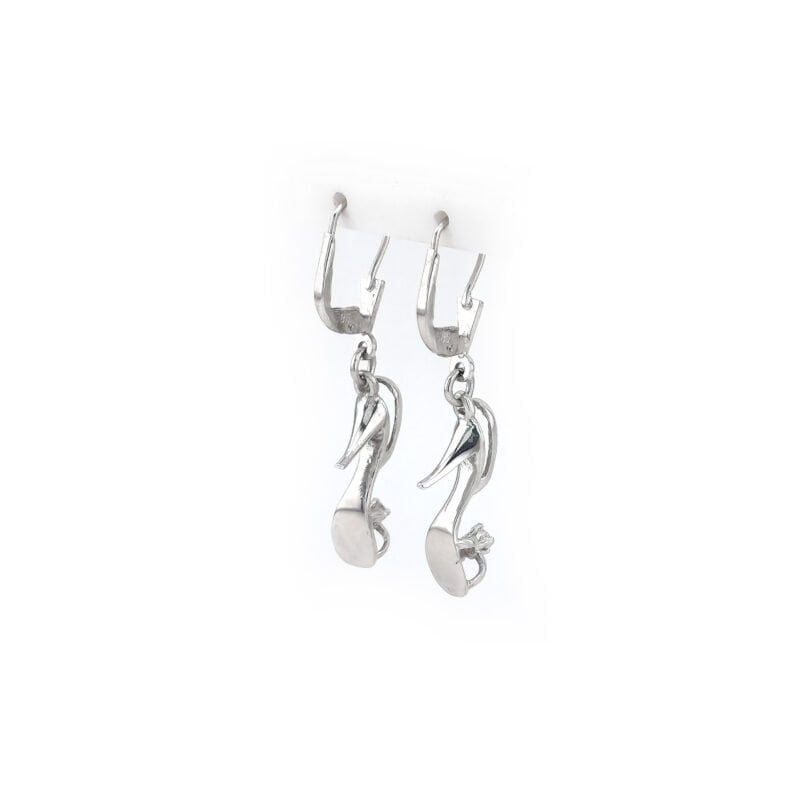 High Heel Diamant Ohrringe aus 585er Weissgold 3 High Heel Diamant Ohrringe aus 585er Weissgold