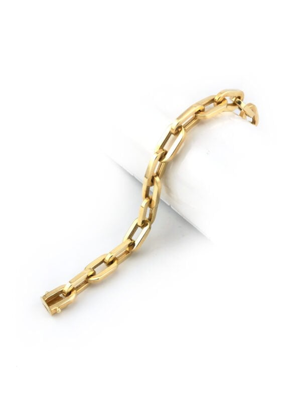 Breites Anker Armband 585er Gelbgold