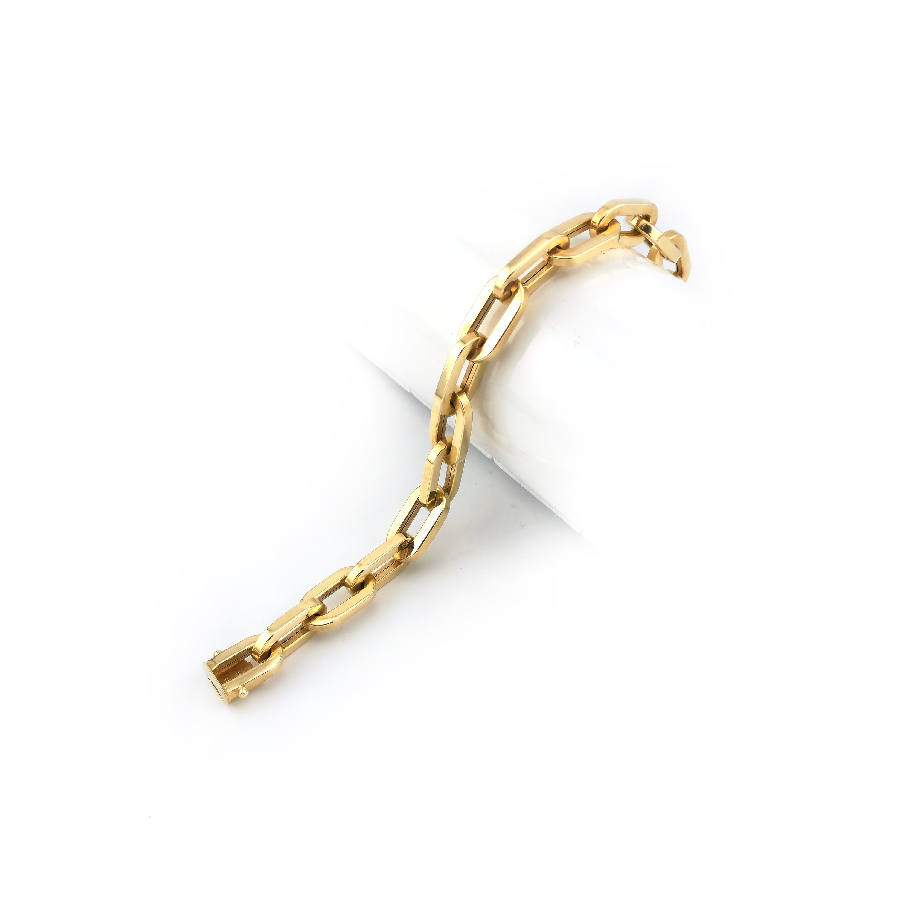 Breites Anker Armband 585er Gelbgold