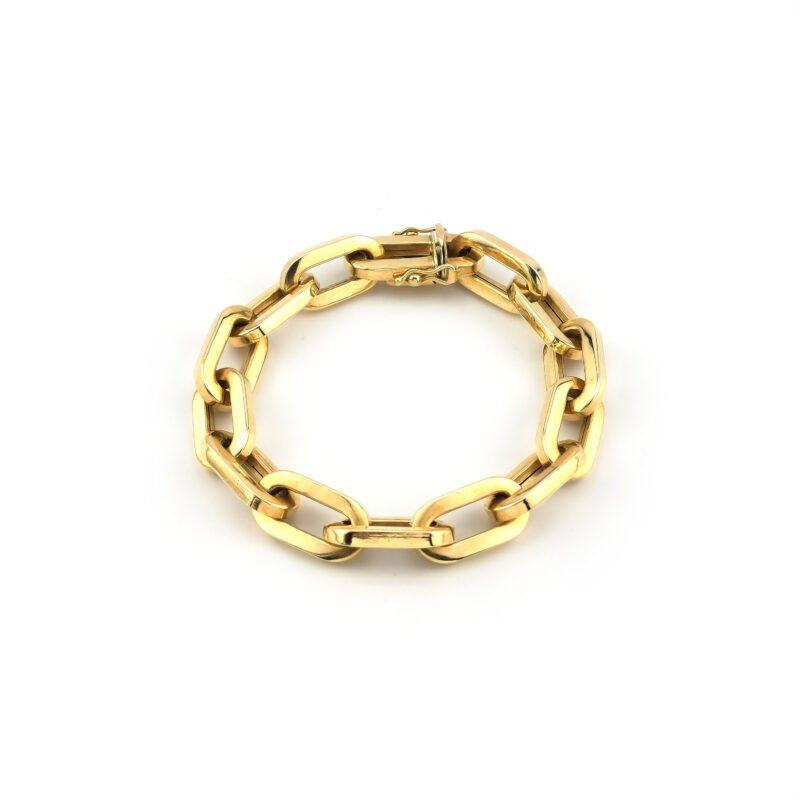 Breites Anker Armband 585er Gelbgold