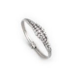 Diamantarmband aus 750er Weissgold ca. 1,74 Karat