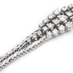 Diamantarmband aus 750er Weissgold ca. 1,74 Karat