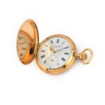 IWC 3 Deckel Savonette Taschenuhr 585er Gold