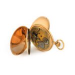 IWC 3 Deckel Savonette Taschenuhr 585er Gold