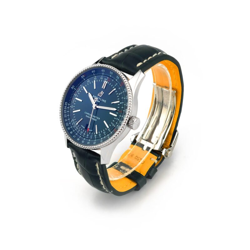 Breitling Navitimer B01  41 mm BJ 22 Grün Full Set
