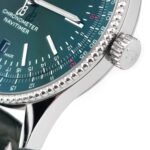Breitling Navitimer B01  41 mm BJ 22 Grün Full Set