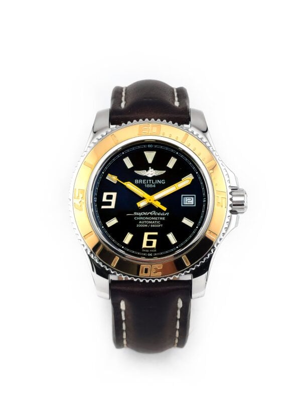 Breitling Superocean 44 Stahl/Gold Full Set BJ 14