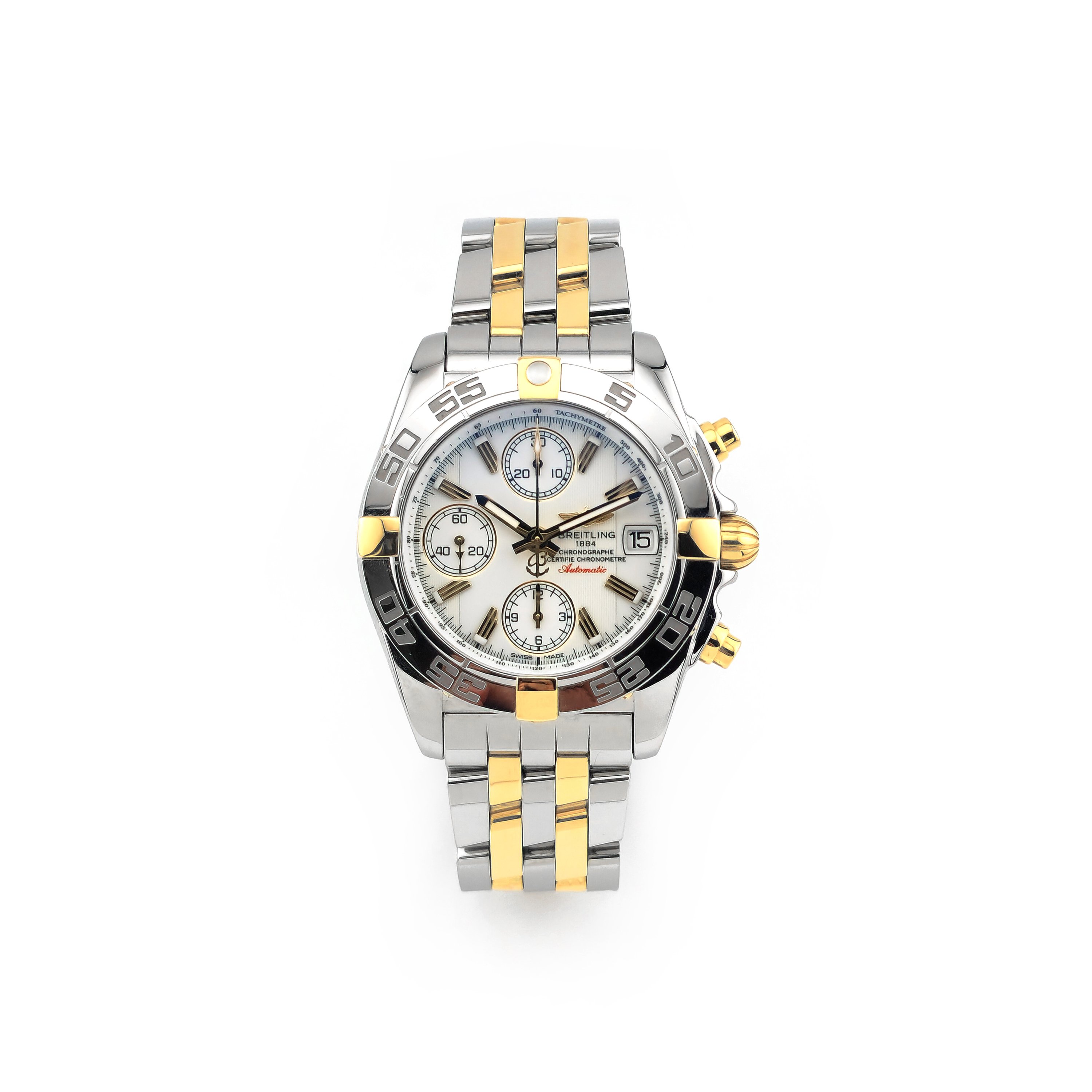 Breitling Galactic Chronograph 39 mm BJ 13 Full Set
