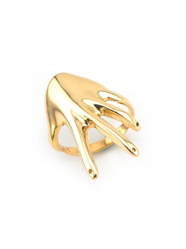 Vintage Hand Ring 585er Gelbgold