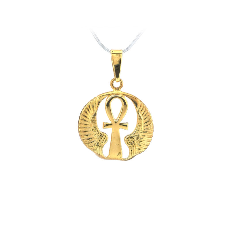 Ägyptischer Kreuz Anhänger Symbol des Lebens Gold 1 Ägyptischer Kreuz Anhänger Symbol des Lebens Gold